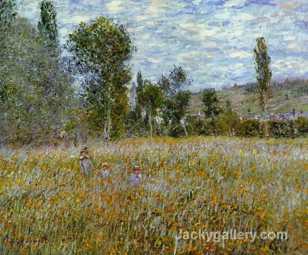 Meadow by Claude Monet paintings reproduction